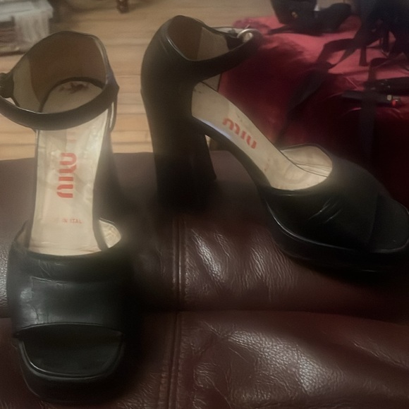 Mue Mue platform vintage - Picture 4 of 9